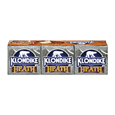 Klondike  heath light ice cream in a chocolate coating and heath toffee pieces, 6 ct Full-Size Picture